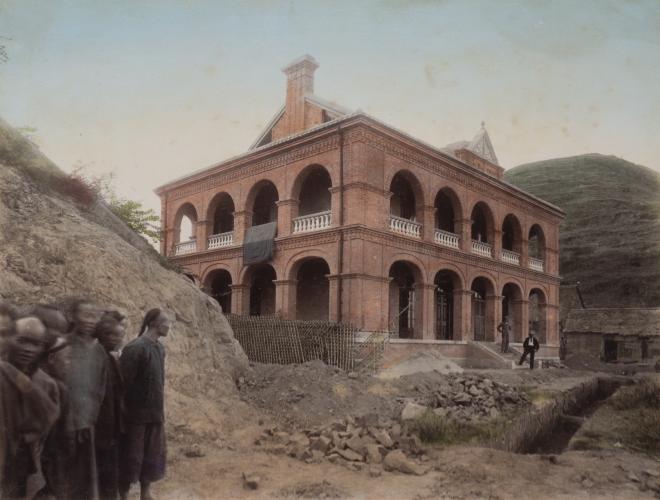 Unknown Photographer, _British Consulate, Wuzhou _Woochow__, hand-coloured, c.1890.jpg